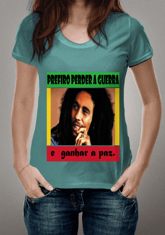 Nome do produto  Bob Marley. Mensagem de paz